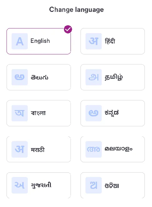 How do I Change Language In Meesho App