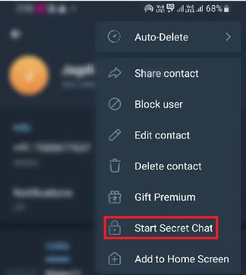 How To Do A Secret Chat on Telegram