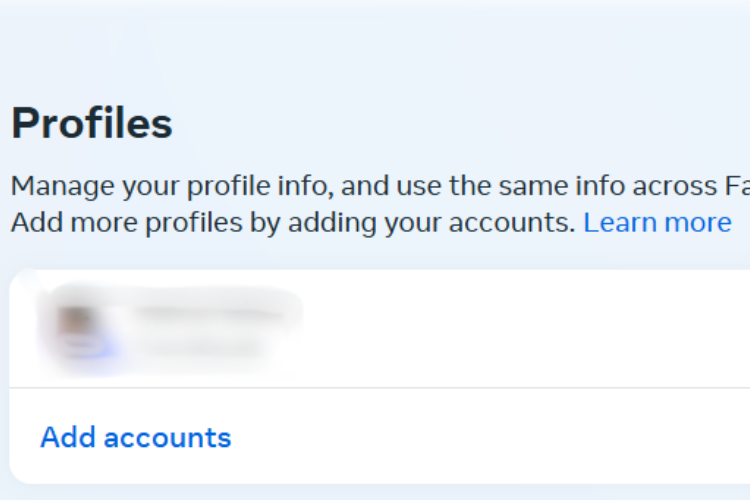 Select Your Profile